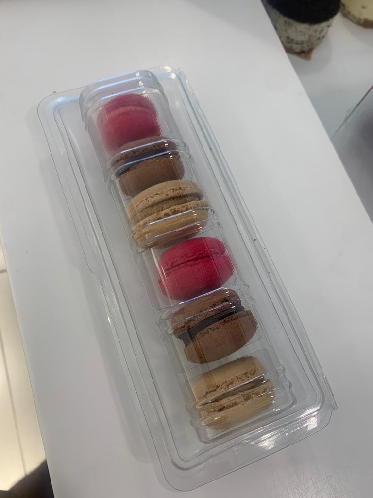 Paradis | Barquette Macaron de 6