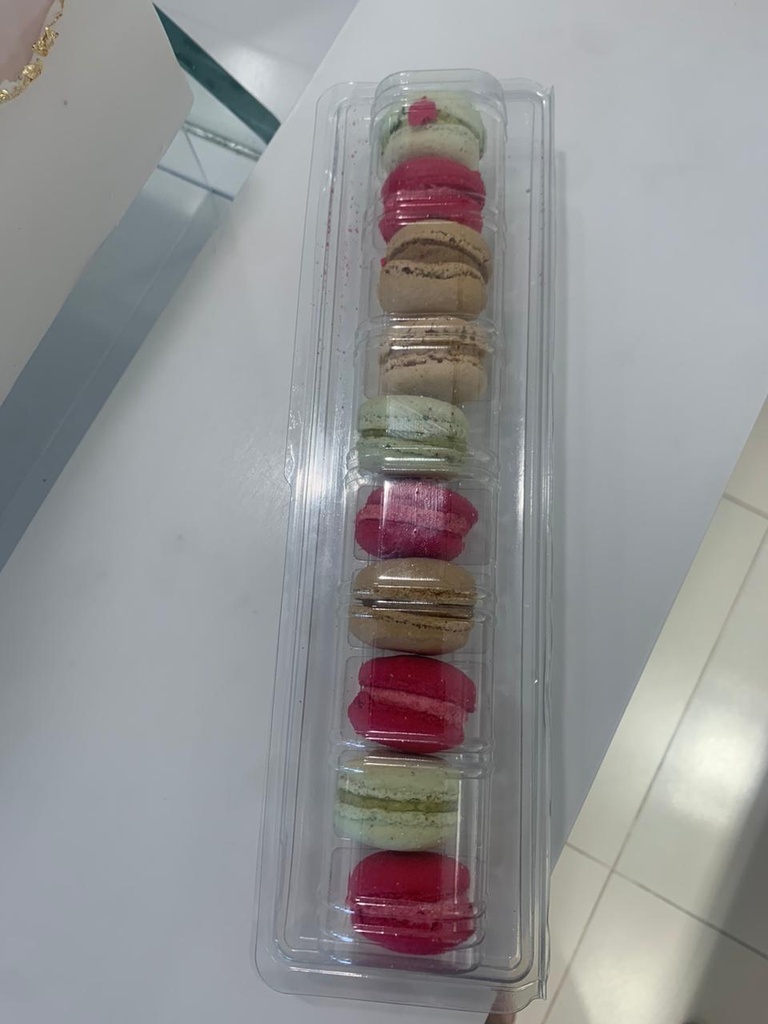 Paradis | Barquette Macaron de 10